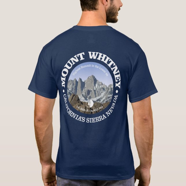 T-shirt Mt Whitney (Dos)