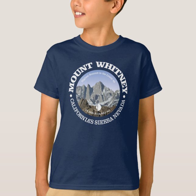 T-shirt Mt Whitney (Devant)