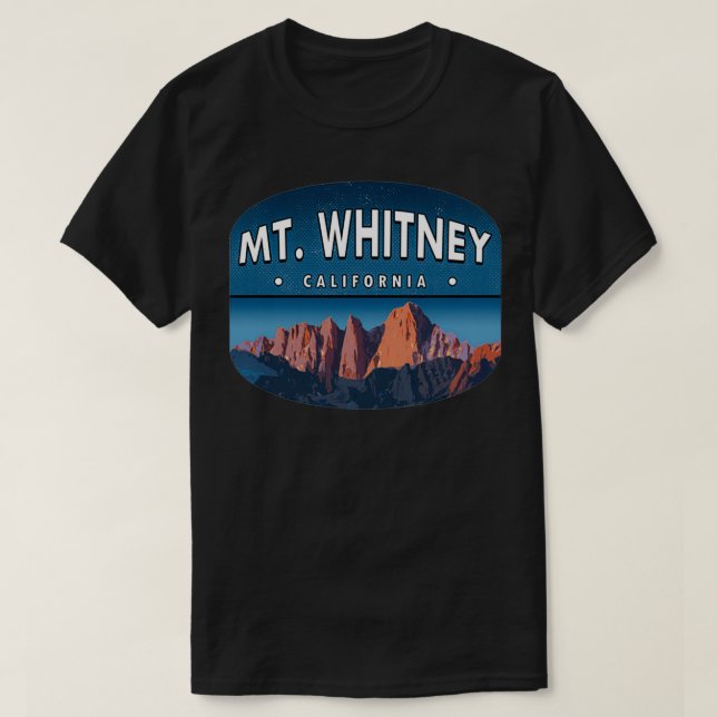 T-shirt Mt Whitney Classic (Design devant)