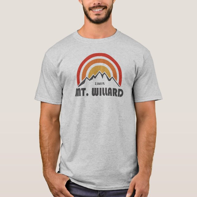 T-shirt Mt. Willard New Hampshire (Devant)