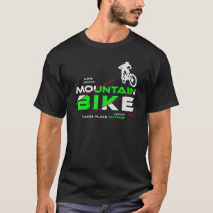 T-shirt Mtb Accessoires VTT E Vélo Downhill Bicy