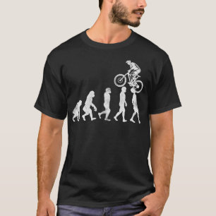 T-shirt MTB Evolution Lustiges Mountainbike BMX Geschenk