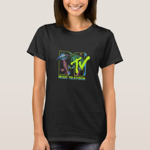 T-shirt Mtv Music Television Invasion Alien Ufo