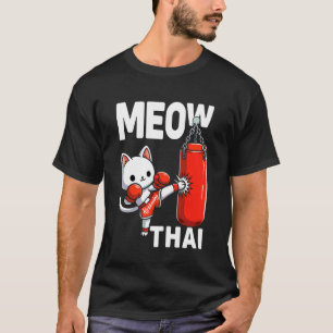 T-shirt Muay Thai Chat Boxe Arts Martiaux Combattant Sport