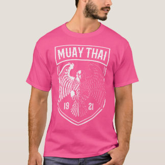 T-shirt Muay Thai Eagle Thai Boxing Et Kickboxing