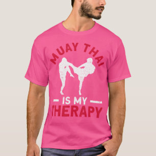 T-shirt Muay Thai Est Ma Thérapie Muay Thai Boxing Kickbox