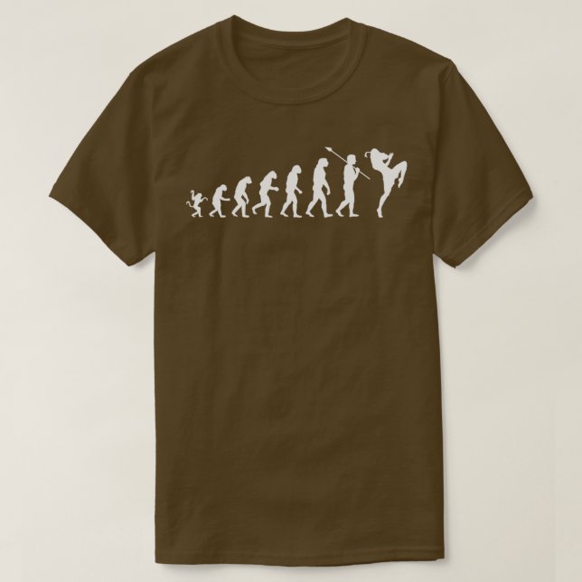 T-shirt Muay Thai Evolution Thaïlande Martial Art (Design devant)