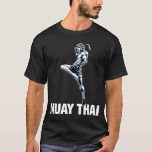 T-shirt Muay Thai Fighter Nak Muay Kickboxing Gift