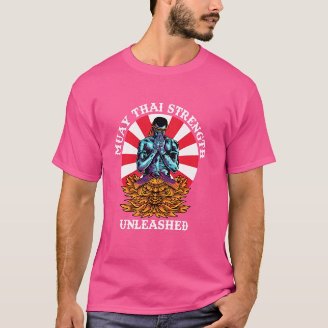 T-shirt Muay Thai Force Unleashed - Martial Arts Traini (Devant)