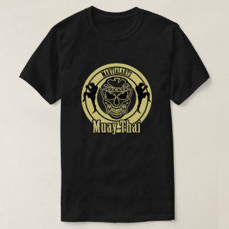 T-shirt Muay Thai , Martial Arts , Kick Boxing , Skull