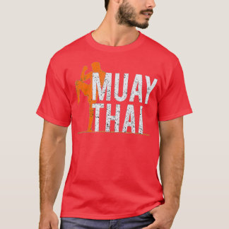 T-shirt Muay Thai Pour Hommes Femmes Combattante Kickboxer