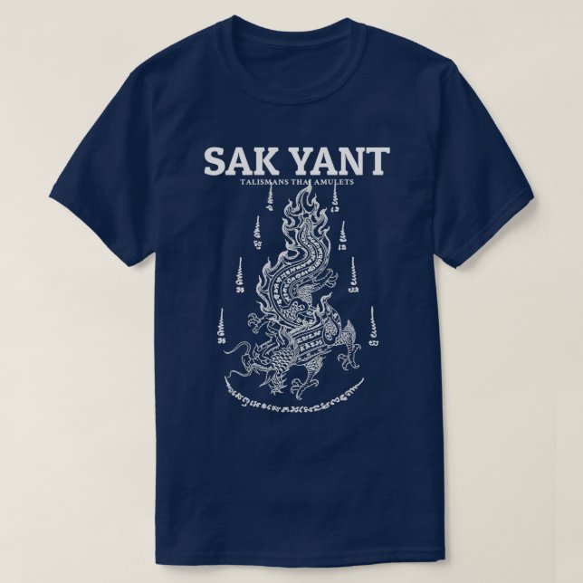 T-shirt Muay Thai Sak Yant Dragon (Design devant)