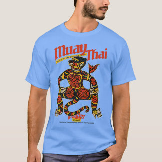 T-shirt Muay Thai Singe Tatouage La douleur est temporaire