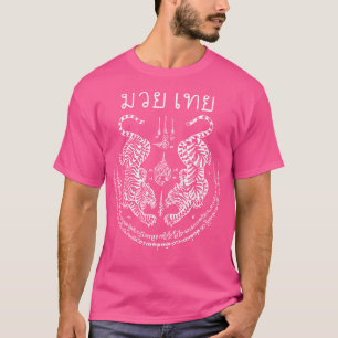 T-shirt Muay Thai Tiger Sak Yant Spirituel Kickboxing Thai