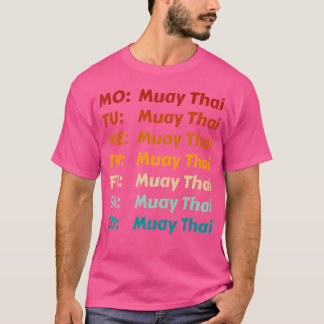 T-shirt Muay Thai Tous Les Jours Vêtements De Meubles Muay