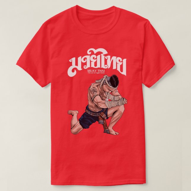 T-shirt Muay Thai Wai Kru ClassicCopy (Design devant)