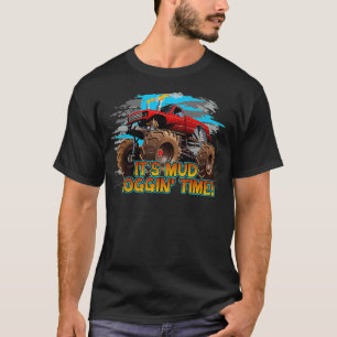 T-shirt Mud Bogging Mudding Time Monster Truck Premium