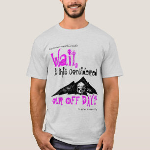 T-shirt Mudder dur sur la pièce en t américaine argentée