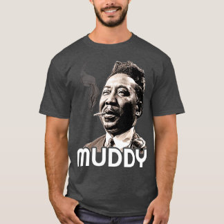 T-shirt Muddy Waters Blues Icon Hommage