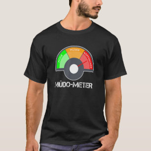 T-shirt Müdo Meter Head Nicker Red Late Sleeper Night Owl