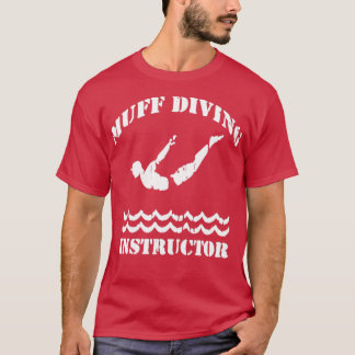 T-shirt Muff Diving Instructor Diver Piscine Funny S