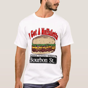 T-shirt Muffaletta Sur Bourbon St.
