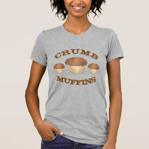 T-shirt Muffins de chapelure Streusel faits maison Baker F