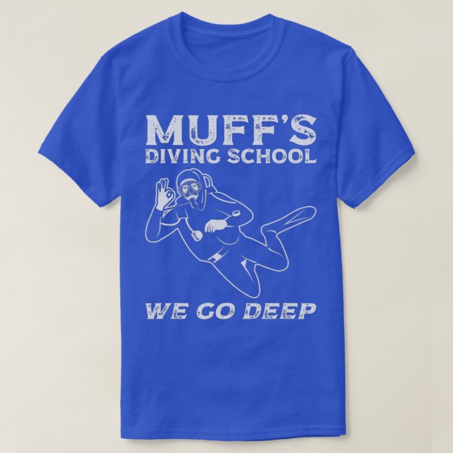 T-shirt Muffs Diving School 5 (Design devant)