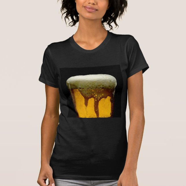 T-shirt Mug De Bière Fraîche (Devant)
