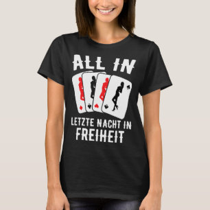 T-shirt Mugissement Jga Hommes Hommes Marié Enterrement de