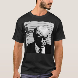 T-shirt Mugshot officiel de Trump Mugshot Real Trump