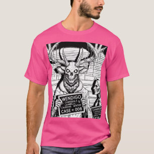 T-shirt Mugshots Cryptid - Wendigo