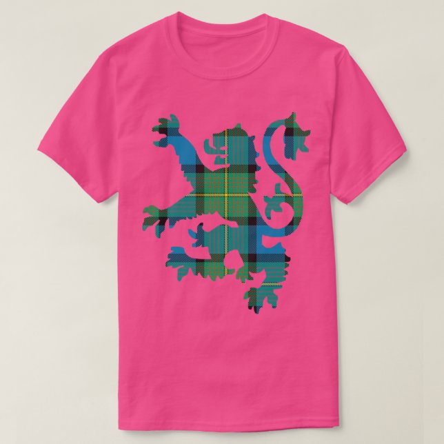 T-shirt Muir Moore Ancien Tartan  (Design devant)