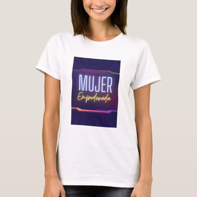 T-shirt mujer empoderada (Devant)