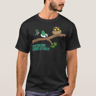 T-shirt Mukpuddy "ce qui sont vous regardant le hibou "