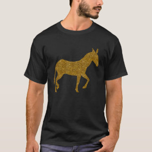 T-shirt Mulet pour femme fille âne cheval hybride