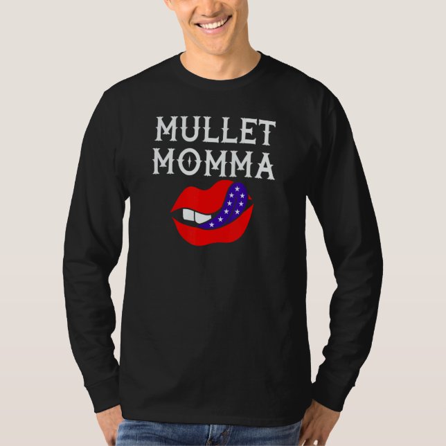 T-shirt Mullet Momma (Devant)