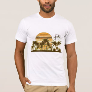 T-shirt MultiStripSunset