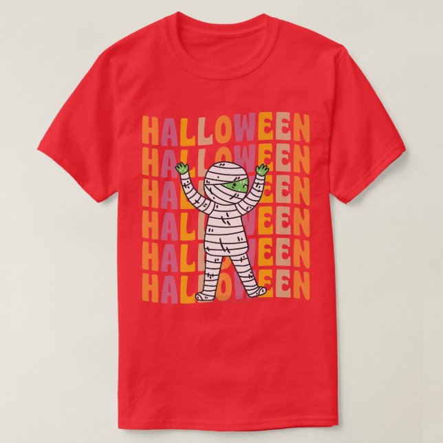 T-shirt Mummy classique les années 70 80s Retro Style Vint (Design devant)