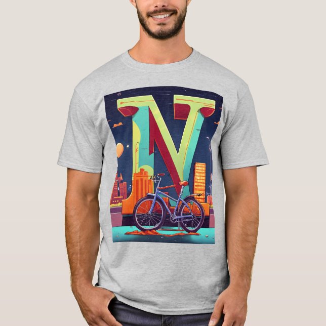 T-shirt MÜNCHEN : Vibrant Pop Art Style Tee (Devant)