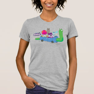 T-shirt Mung, Chowder, Shnitzel & Truffes en voilier