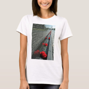 T-shirt Mur de mémorial de vétérans du Vietnam