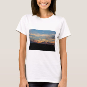 T-shirt Mur de silhouette de nature