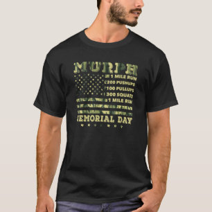 T-shirt Murph 2023 Challenge d'entraînement Journée commém