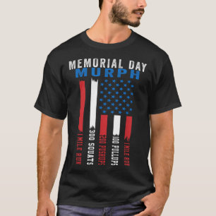 T-shirt Murph Challenge American Memorial Day entraînement