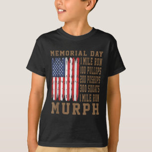T-shirt Murph Challenge Memorial Day entraînement américai