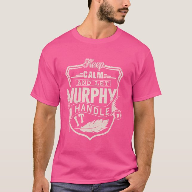 T-shirt Murphy Nom Chemise Murphy Nom Anniversaire (Devant)