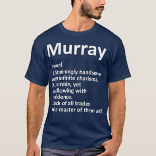 T-shirt MURRAY Définition Nom personnalisé Drôle cadeau
