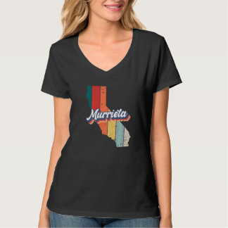 T-shirt Murrieta City Retro Maison Vintage Californie