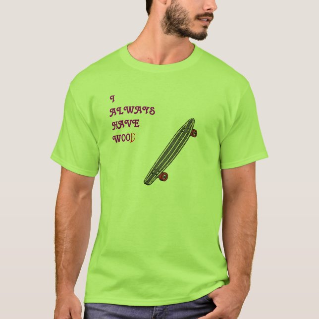 T-shirt Musashi conçoit le bois (Devant)